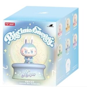 POP MART LABUBU THE MONSTERS Light Effect Crystal Ball Blind Box NEW Seal